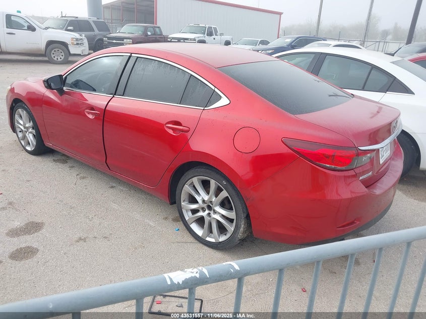 Vin: jm1gj1v66e1117887, lot: 44026583, mazda mazda6 i touring 20143