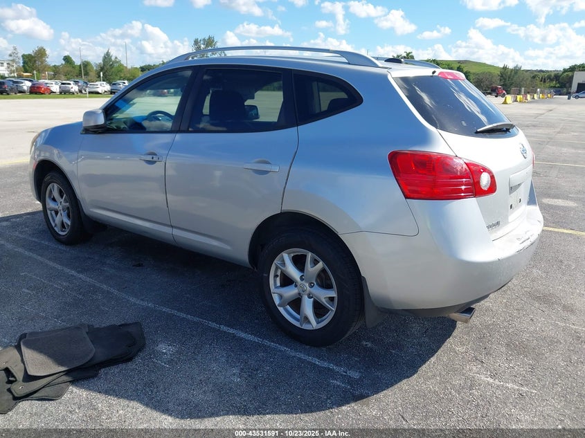 2008 Nissan Rogue Sl silver other gasoline JN8AS58V38W410669 photo #4