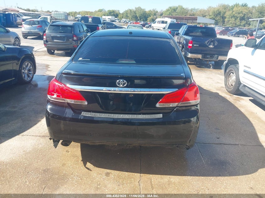 2011 Toyota Avalon Limited VIN: 4T1BK3DB2BU429017 Lot: 43531628