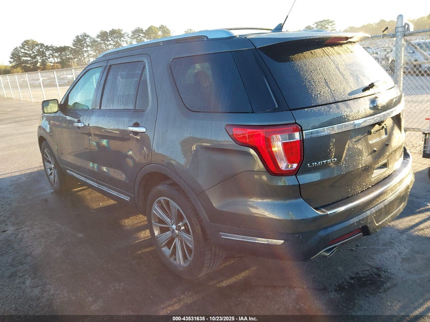 1FM5K7F87JGB62525 2018 FORD EXPLORER photo no. 3