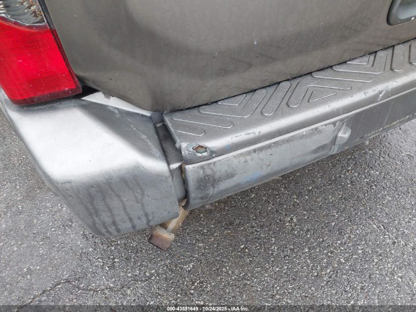 2001 Nissan Xterra Se VIN: 5N1ED28Y11C540226 Lot: 43531649