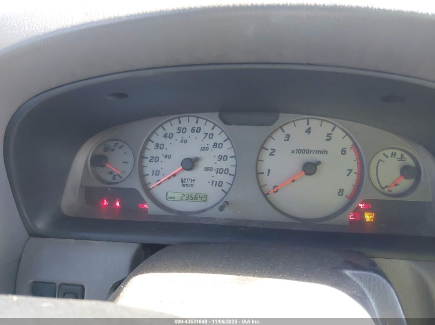 2001 Nissan Xterra Se VIN: 5N1ED28Y11C540226 Lot: 43531649