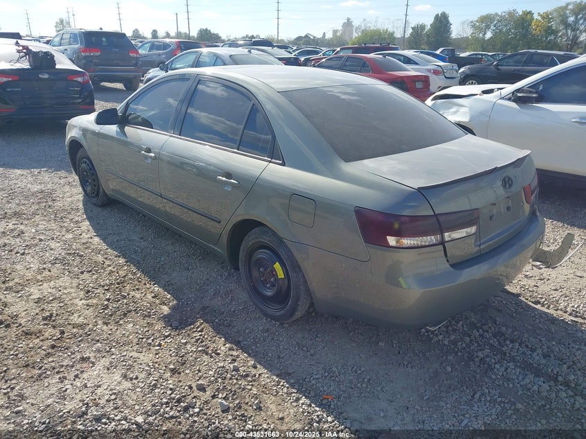 5NPEU46F57H215108 2007 HYUNDAI SONATA photo no. 3