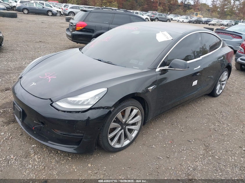 5YJ3E1EB2JF111764 2018 TESLA MODEL 3 photo no. 2