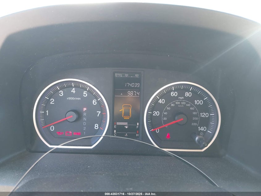 2009 Honda Cr-V Lx VIN: 5J6RE48369L046033 Lot: 43531716