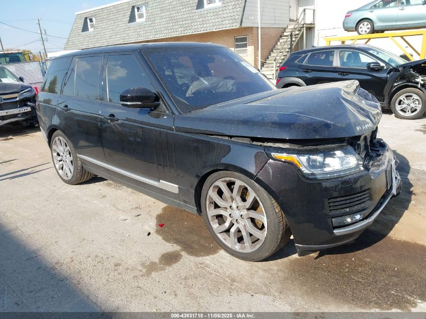 LAND ROVER RANGE ROVER 5.0L V8 SUPERCHARGED
