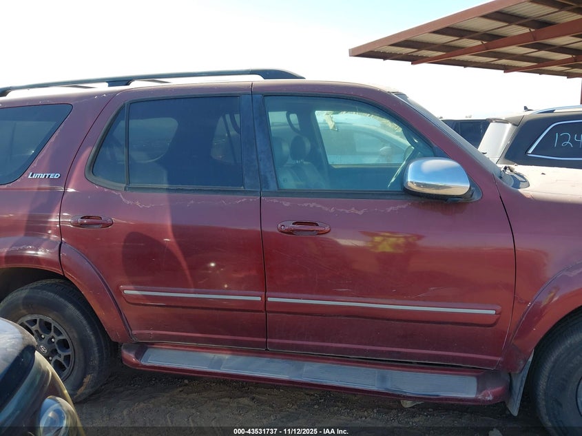2007 Toyota Sequoia Limited V8 VIN: 5TDZT38A17S294125 Lot: 43531737