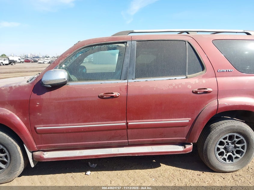 2007 Toyota Sequoia Limited V8 VIN: 5TDZT38A17S294125 Lot: 43531737