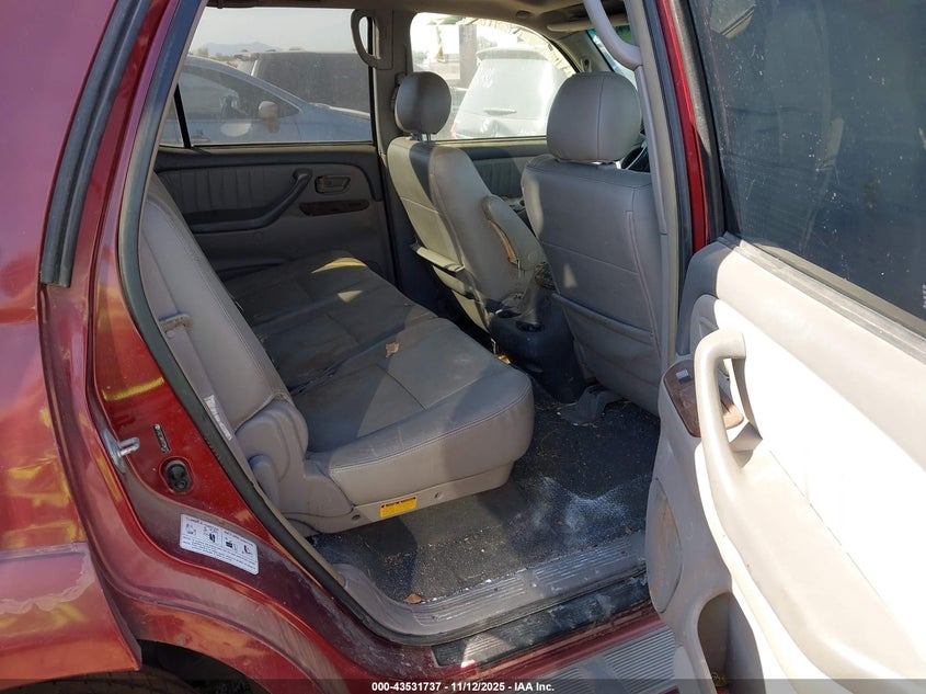 2007 Toyota Sequoia Limited V8 VIN: 5TDZT38A17S294125 Lot: 43531737