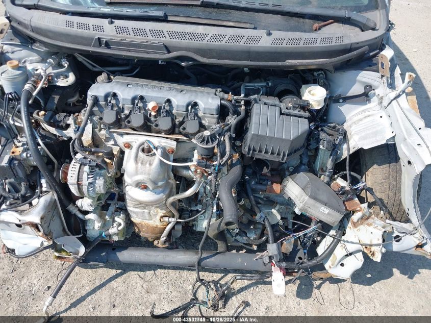 2008 Honda Civic Lx VIN: 2HGFG12678H565903 Lot: 43531745