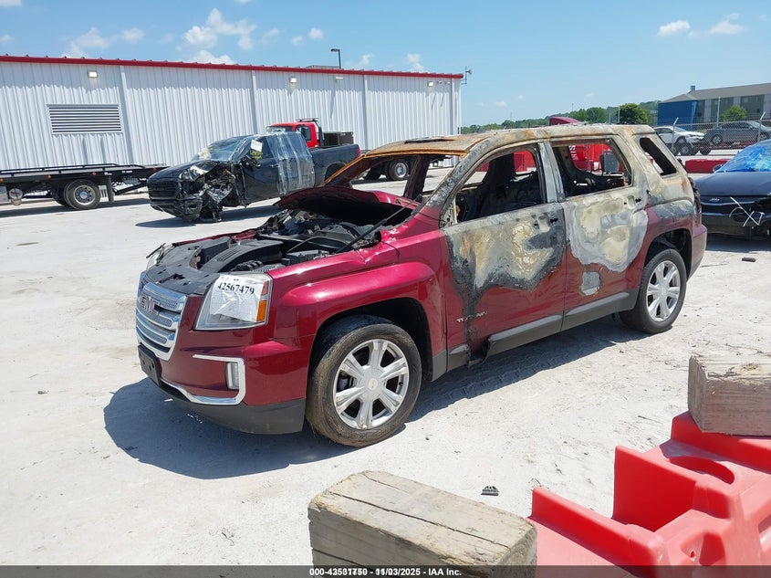 2017 GMC Terrain Slt red other flexible 2GKALPEK7H6205949 photo #3