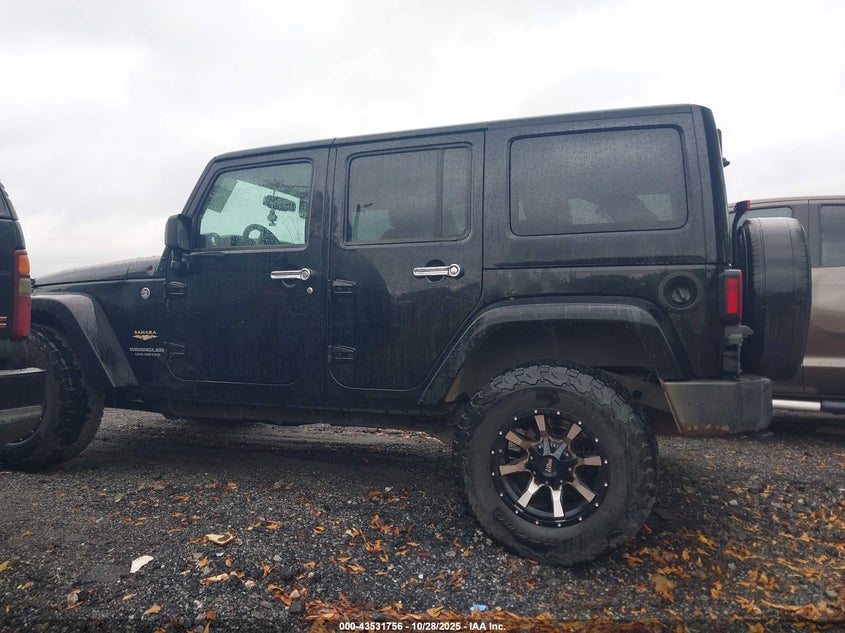 2013 Jeep Wrangler Unlimited Sahara VIN: 1C4HJWEG7DL645421 Lot: 43531756