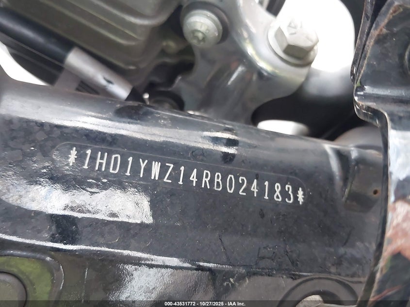 2024 Harley-Davidson Fxlrs VIN: 1HD1YWZ14RB024183 Lot: 43531772