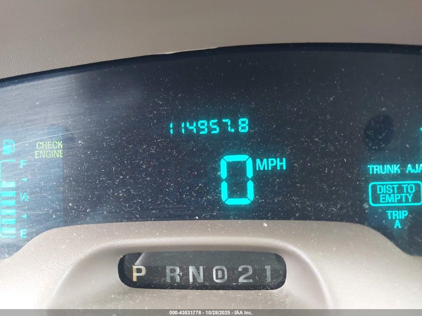 1997 Mercury Grand Marquis Ls VIN: 2MELM75W1VX645870 Lot: 43531778