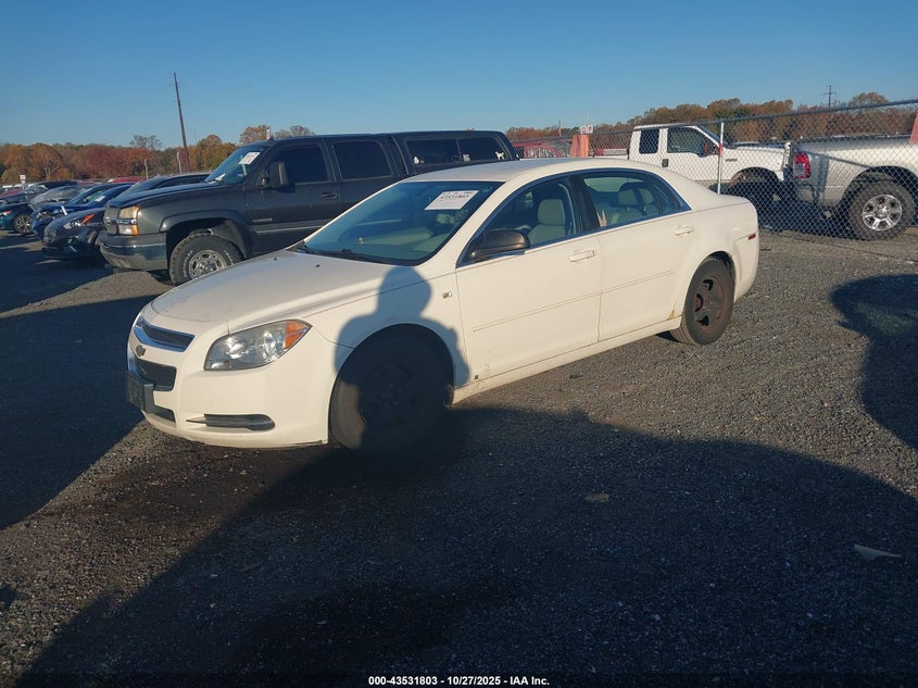 1G1ZG57B184259536 2008 CHEVROLET MALIBU photo no. 2