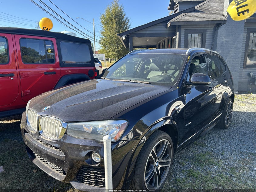 2017 BMW X3 SDRIVE28I 5UXWZ7C34H0X42863