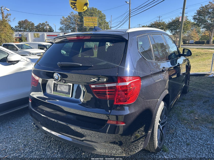 2017 BMW X3 SDRIVE28I 5UXWZ7C34H0X42863