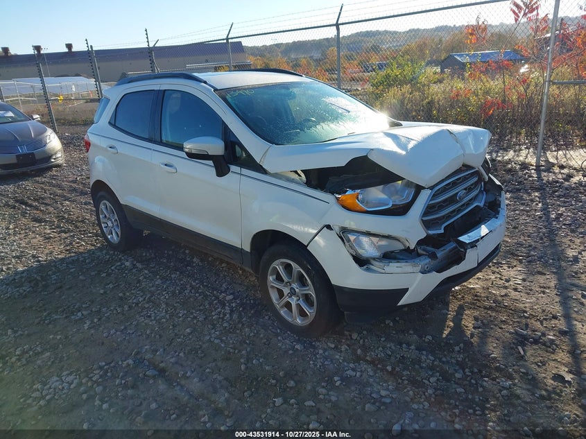 2019 FORD ECOSPORT SE - MAJ6S3GL2KC287676
