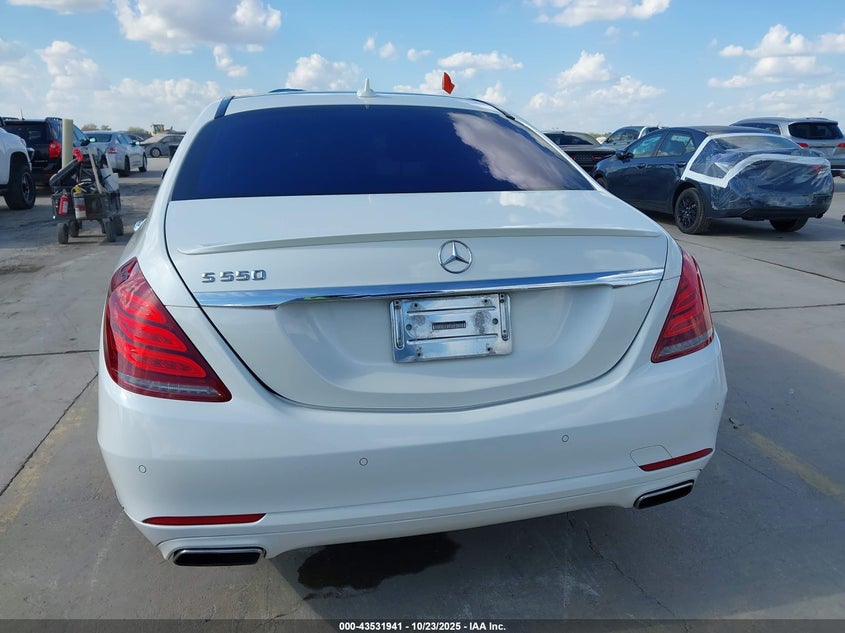 2015 MERCEDES-BENZ S 550 WDDUG8CB1FA139152
