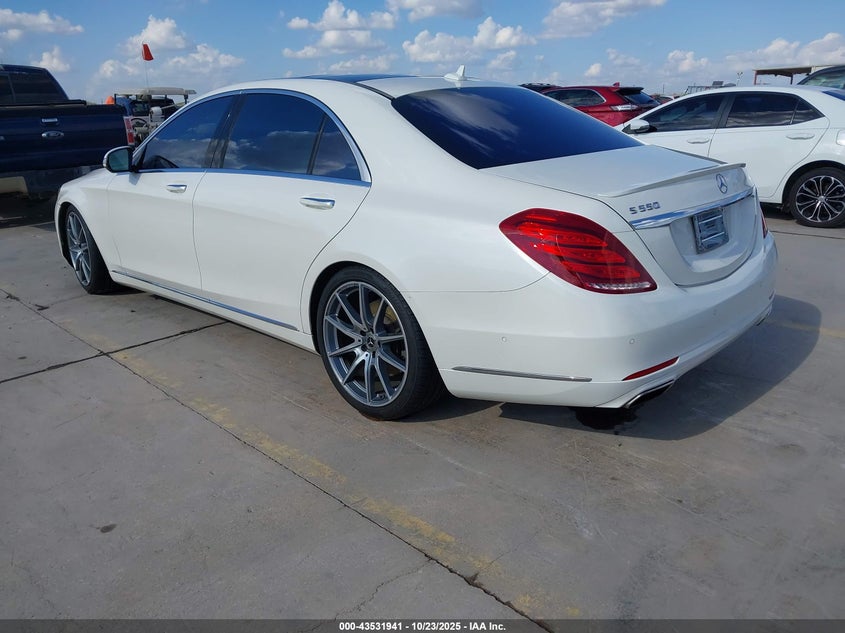 2015 MERCEDES-BENZ S 550 WDDUG8CB1FA139152