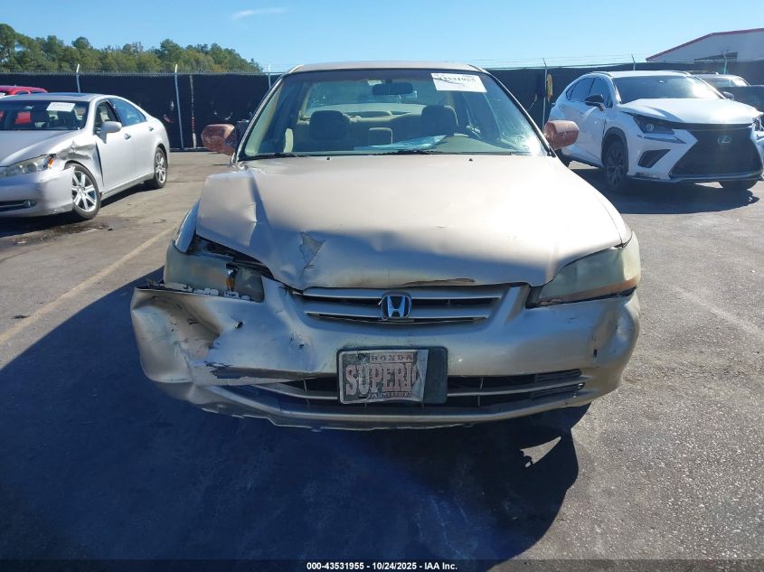2001 Honda Accord 2.3 Lx VIN: 1HGCG56431A079709 Lot: 43531955