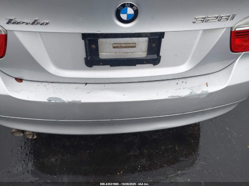 2007 BMW 328I VIN: WBAVA33577KX72647 Lot: 43531965