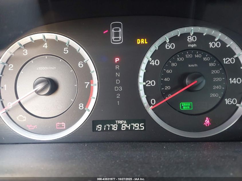 2009 Honda Accord 3.5 Ex-L VIN: 1HGCP36869A039952 Lot: 43531977