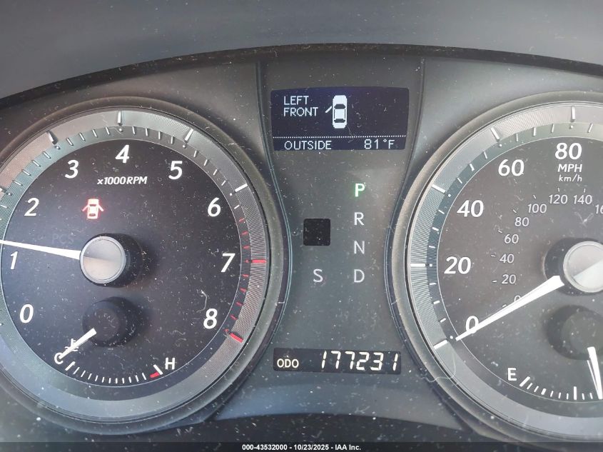 2007 Lexus Es 350 VIN: JTHBJ46G472149638 Lot: 43532000