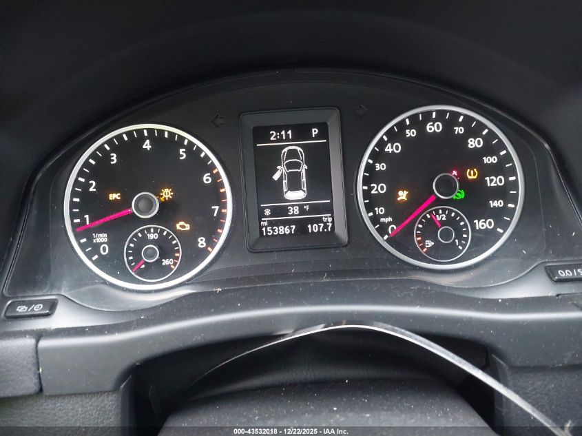 2013 Volkswagen Tiguan S VIN: WVGBV3AX1DW611628 Lot: 43532018