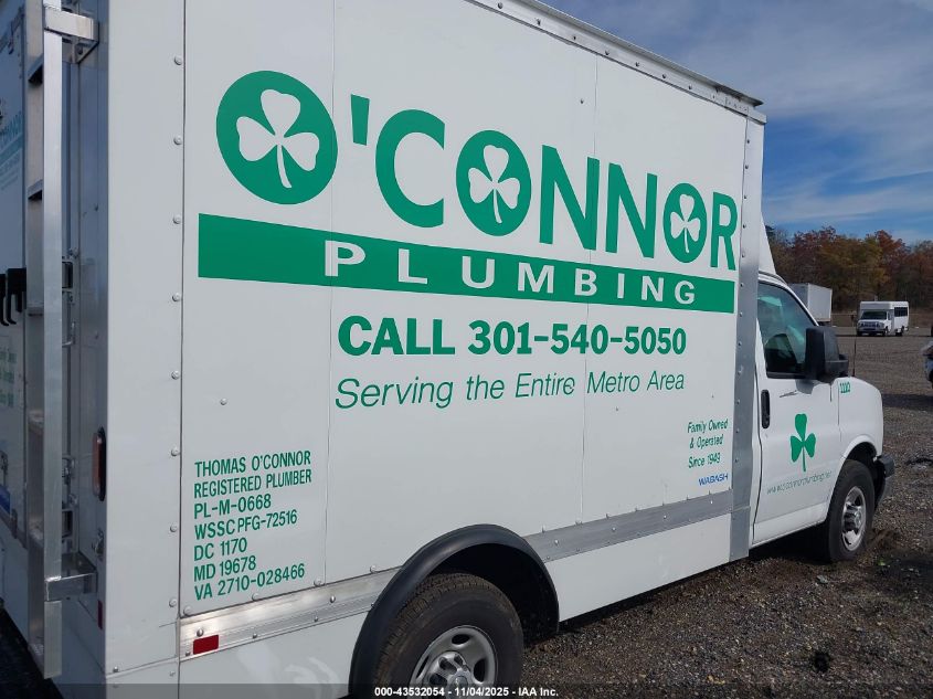 2024 Chevrolet Express Cutaway Work Van VIN: 1GB0GRFP1R1259385 Lot: 43532054