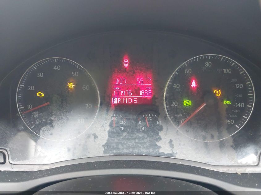 2009 Volkswagen Jetta Sedan Wolfsburg VIN: 3VWRJ71K39M044871 Lot: 43532084