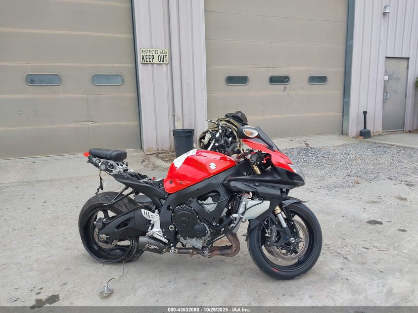 2007 Suzuki Gsx-R600 VIN: JS1GN7DA972108802 Lot: 43532088
