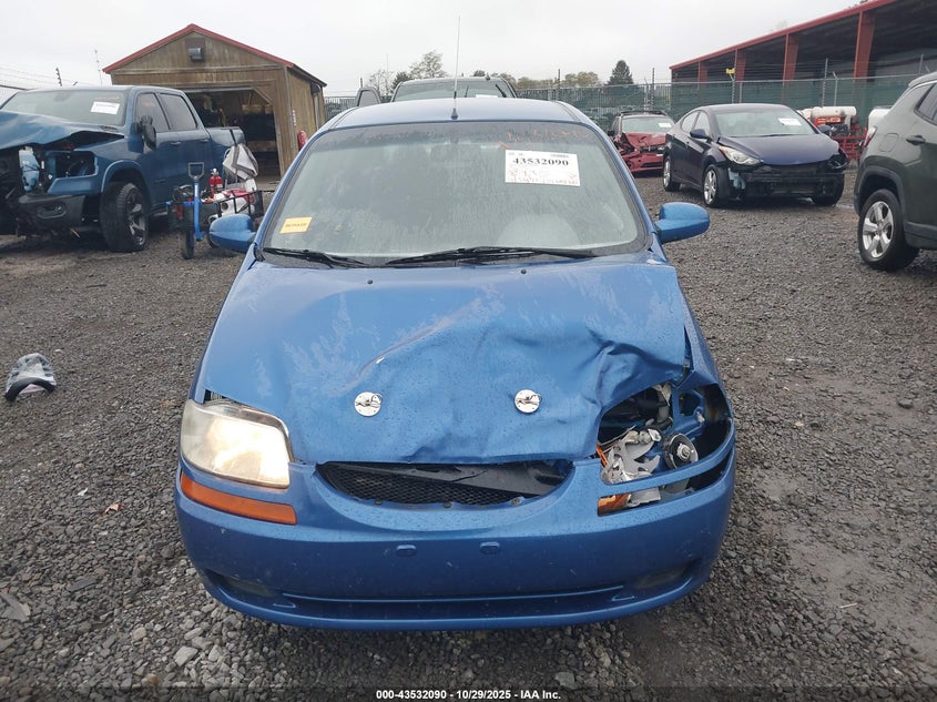 2004 Chevrolet Aveo VIN: KL1TD62624B259676 Lot: 43532090