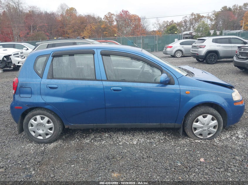 2004 Chevrolet Aveo VIN: KL1TD62624B259676 Lot: 43532090