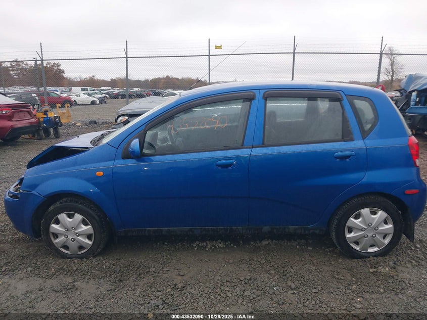 2004 Chevrolet Aveo VIN: KL1TD62624B259676 Lot: 43532090