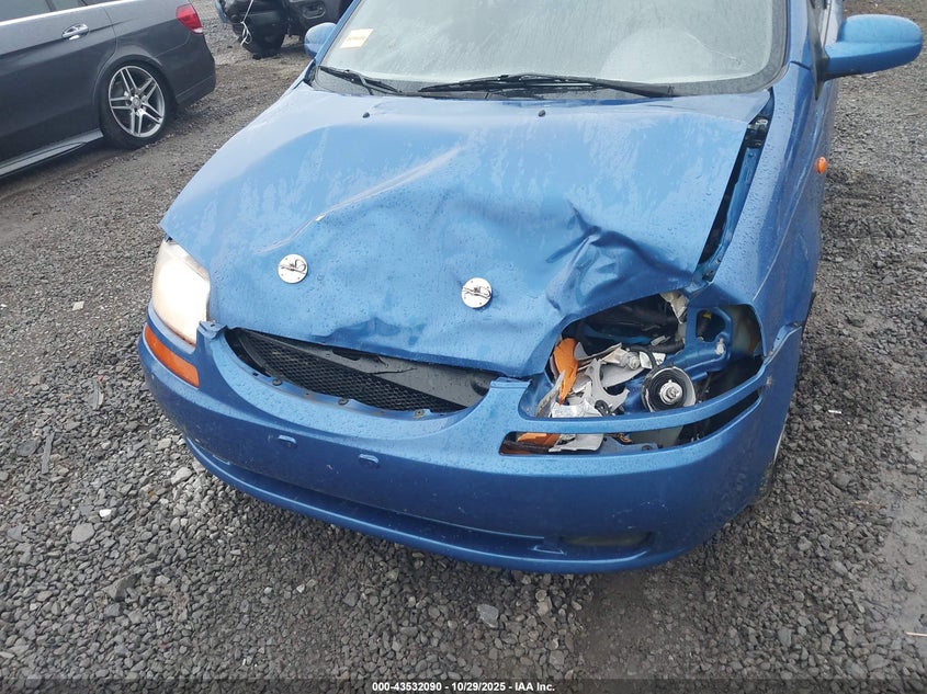 2004 Chevrolet Aveo VIN: KL1TD62624B259676 Lot: 43532090