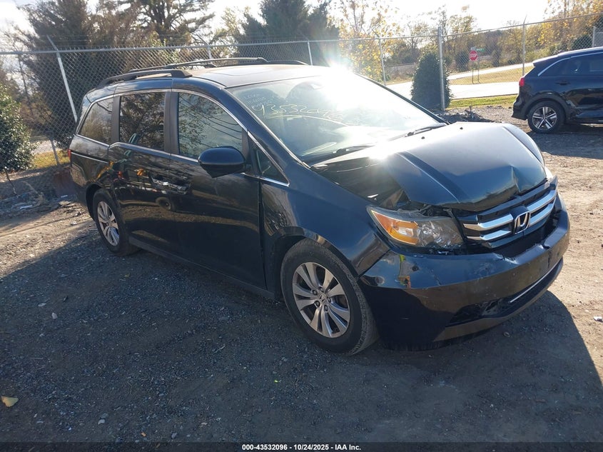 2016 HONDA ODYSSEY EX-L - 5FNRL5H68GB120435