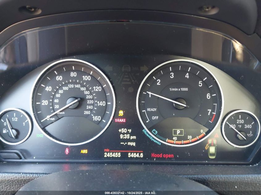 2013 BMW 328I XDRIVE WBA3B3C53DF531015