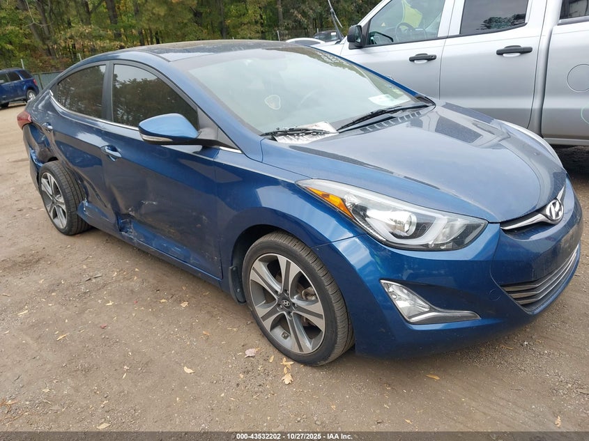 2016 HYUNDAI ELANTRA SPORT - KMHDH4AHXGU488958