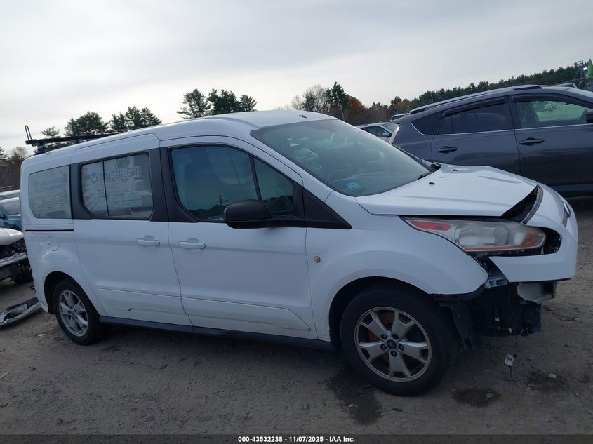 2014 Ford Transit Connect Xlt VIN: NM0GS9F75E1151769 Lot: 43532238