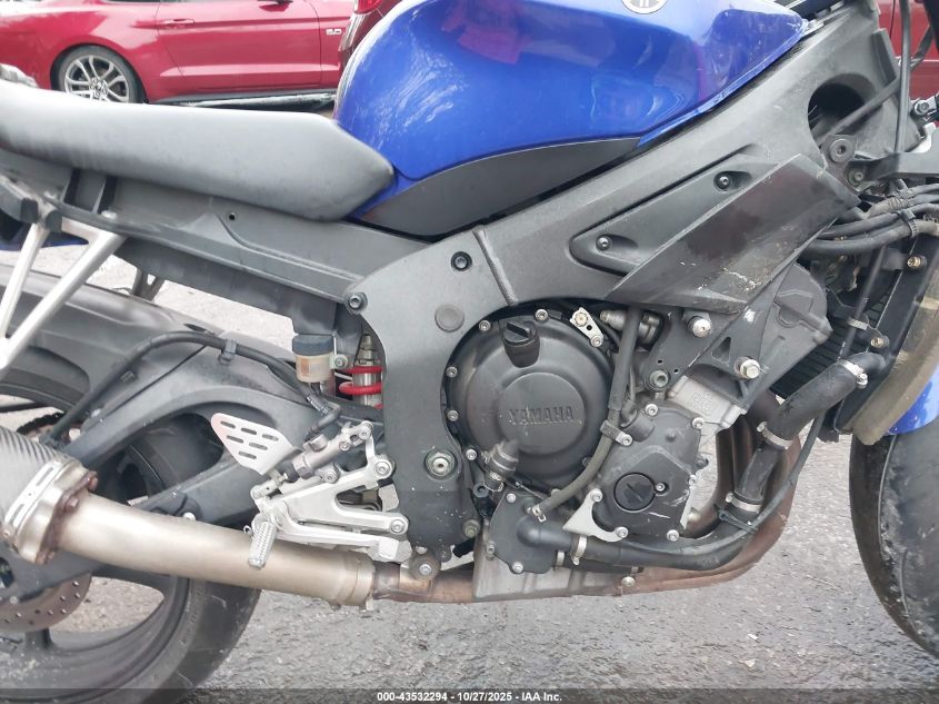 2005 Yamaha Yzfr6 L VIN: JYARJ06E15A026479 Lot: 43532294