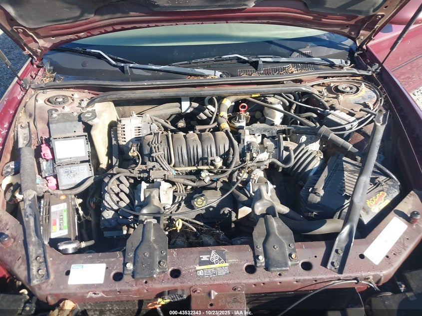 2002 Chevrolet Monte Carlo Ss VIN: 2G1WX15K529124417 Lot: 43532343