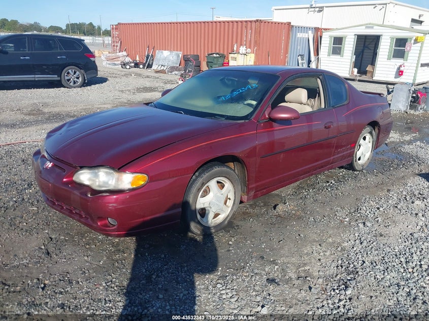 2G1WX15K529124417 2002 CHEVROLET MONTE CARLO photo no. 2