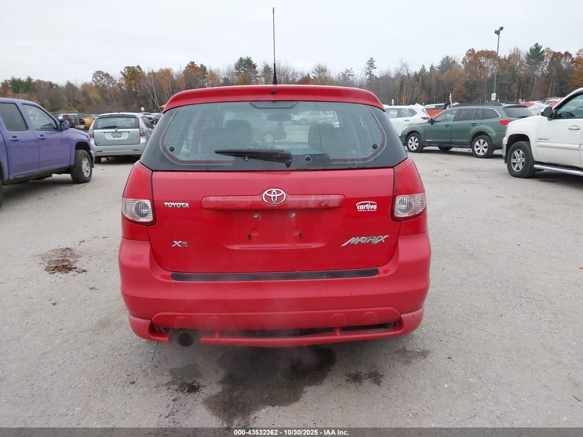 2003 Toyota Matrix Xr VIN: 2T1KR32E63C110019 Lot: 43532362
