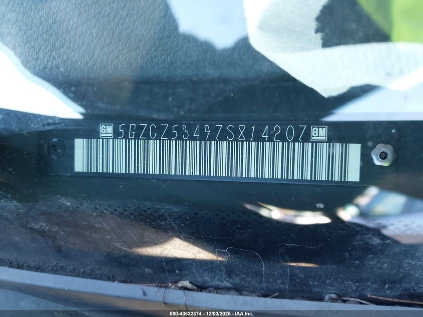 5GZCZ53497S814207 2007 SATURN VUE photo no. 9