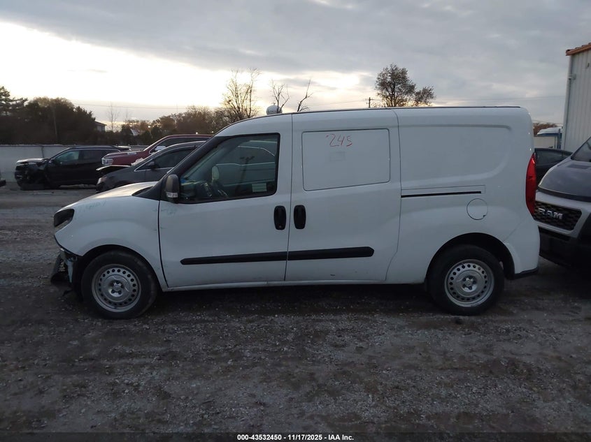 2022 Ram Promaster City Cargo Van VIN: ZFBHRFAB1N6Y47256 Lot: 43532450