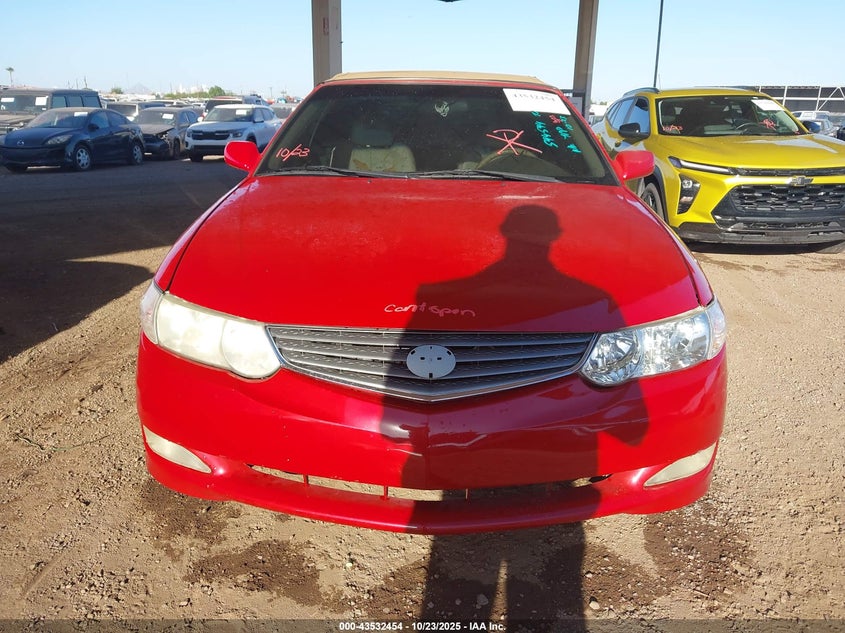2002 Toyota Camry Solara Sle V6 VIN: 2T1FF28PX2C594594 Lot: 43532454