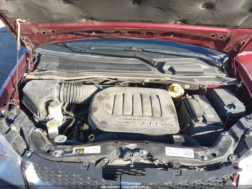 2018 Dodge Grand Caravan Sxt VIN: 2C4RDGCG8JR281484 Lot: 43532471