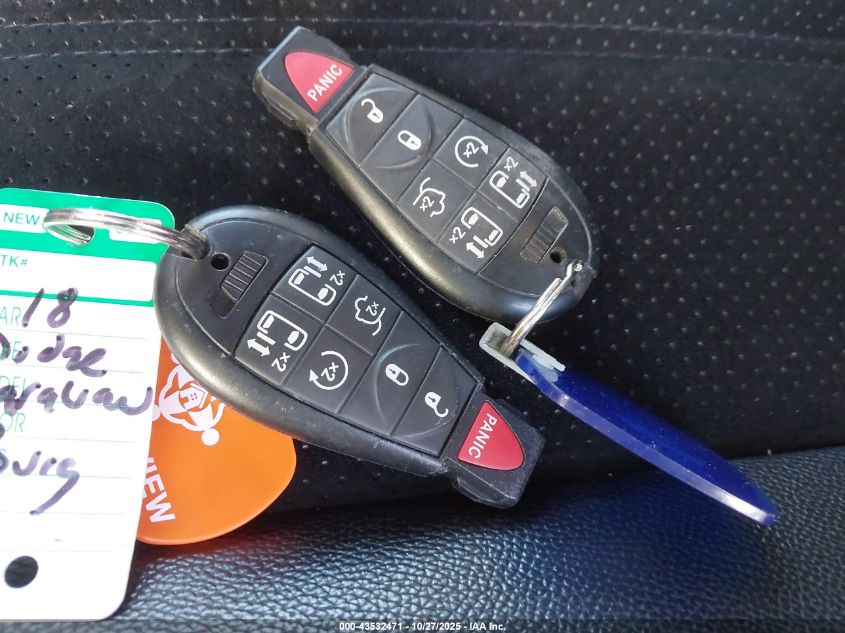 2018 Dodge Grand Caravan Sxt VIN: 2C4RDGCG8JR281484 Lot: 43532471