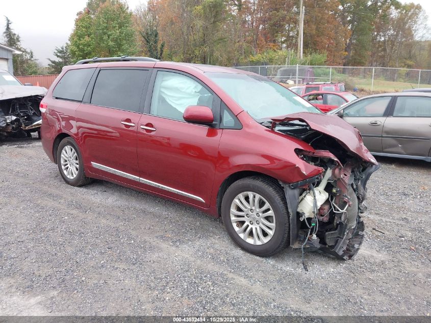 TOYOTA SIENNA XLE V6 8 PASSENGER